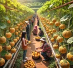 Nikmati Keseruan Petik Melon Golden Inthanon Langsung dari Pohon di Malang, Buahnya Kecil dan Manis