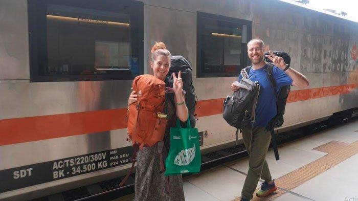 Jumlah Wisatawan Mancanegara yang Gunakan Kereta Api di Stasiun Malang Meningkat Siginifikan